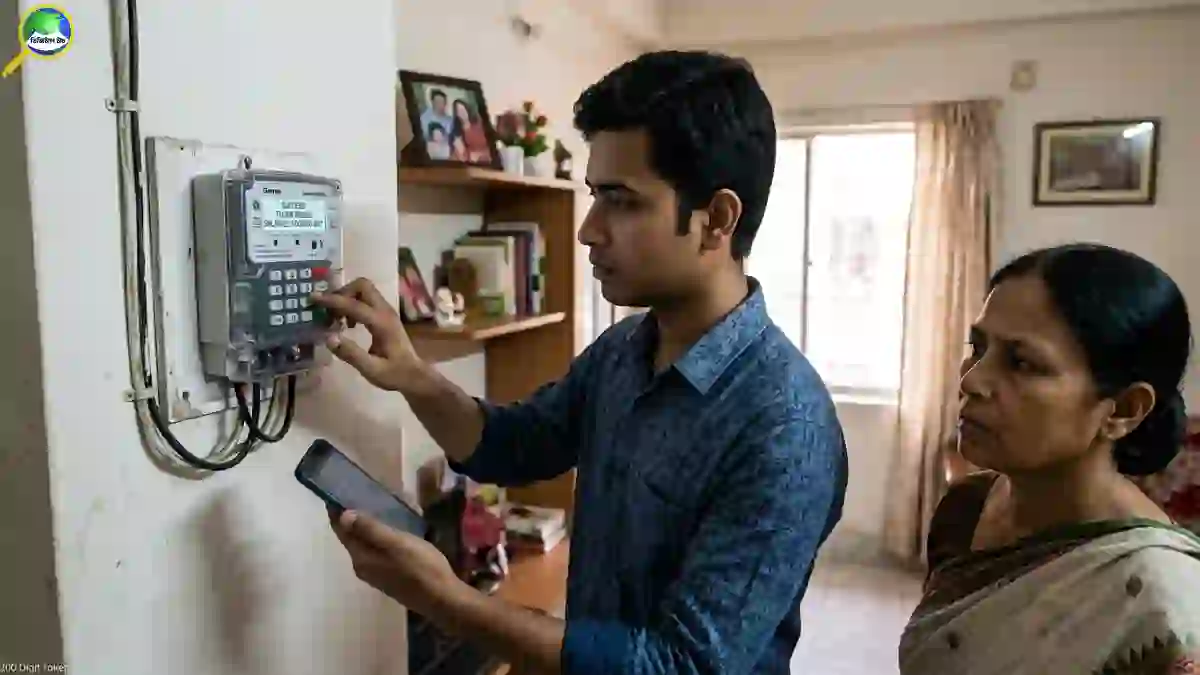 প্রিপেইড মিটারের ২০০ ডিজিটের টোকেন সমস্যার সমাধান, সহজে রিচার্জ করার সম্পূর্ণ নিয়ম