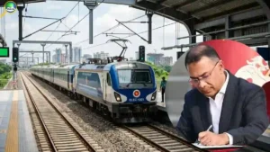 প্রধান রুটে বৈদ্যুতিক ট্রেন চালু