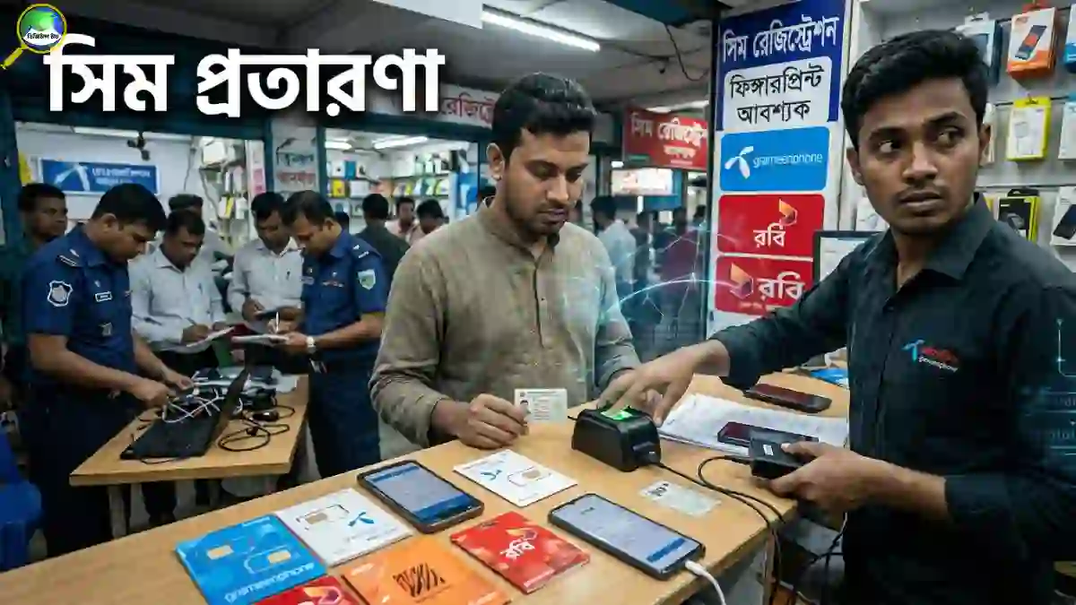 আঙুলের ছাপ চুরি করে সচল হাজারো সিম, কীভাবে চলছে প্রি অ্যাক্টিভেটেড সিম প্রতারণা