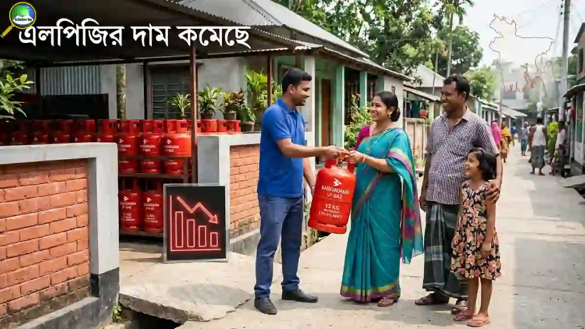 কেন কমেছে এলপিজির দাম
