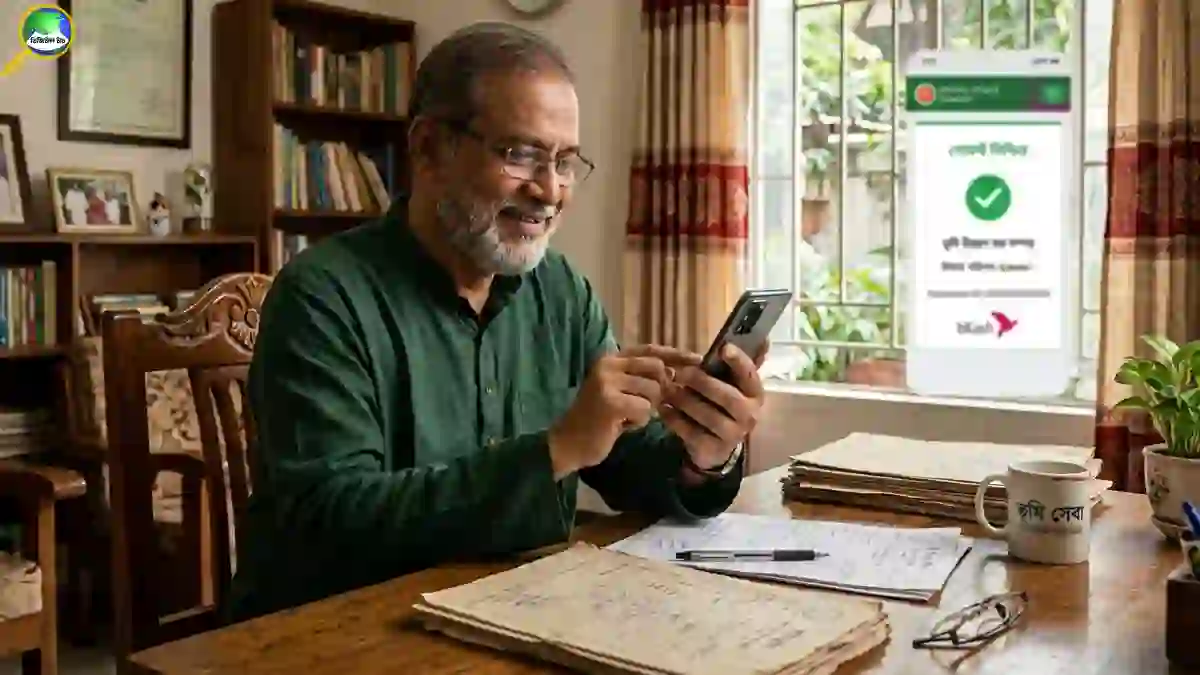 ঘরে বসেই মোবাইল দিয়ে জমির খাজনা পরিশোধ করুন সম্পূর্ণ নতুন নিয়ম জানুন