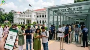 জুলাই গণঅভ্যুত্থান স্মৃতি জাদুঘরের অনলাইন টিকিট
