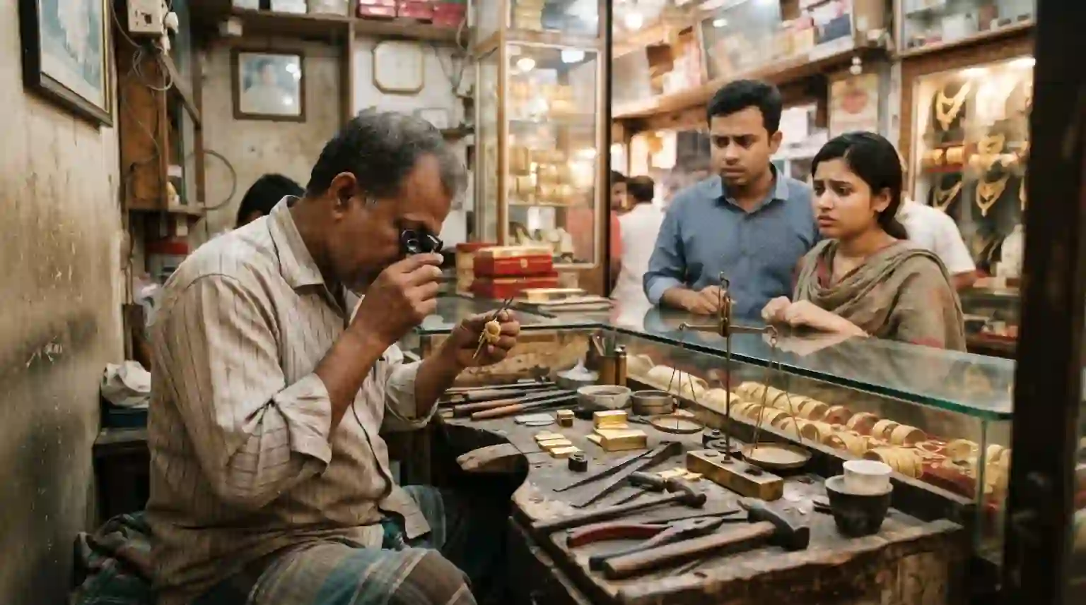 আবারও বাড়ল স্বর্ণের দাম, ২২ ক্যারেটের ভরি ১ লাখ ৭৬ হাজার ৪০০ টাকা