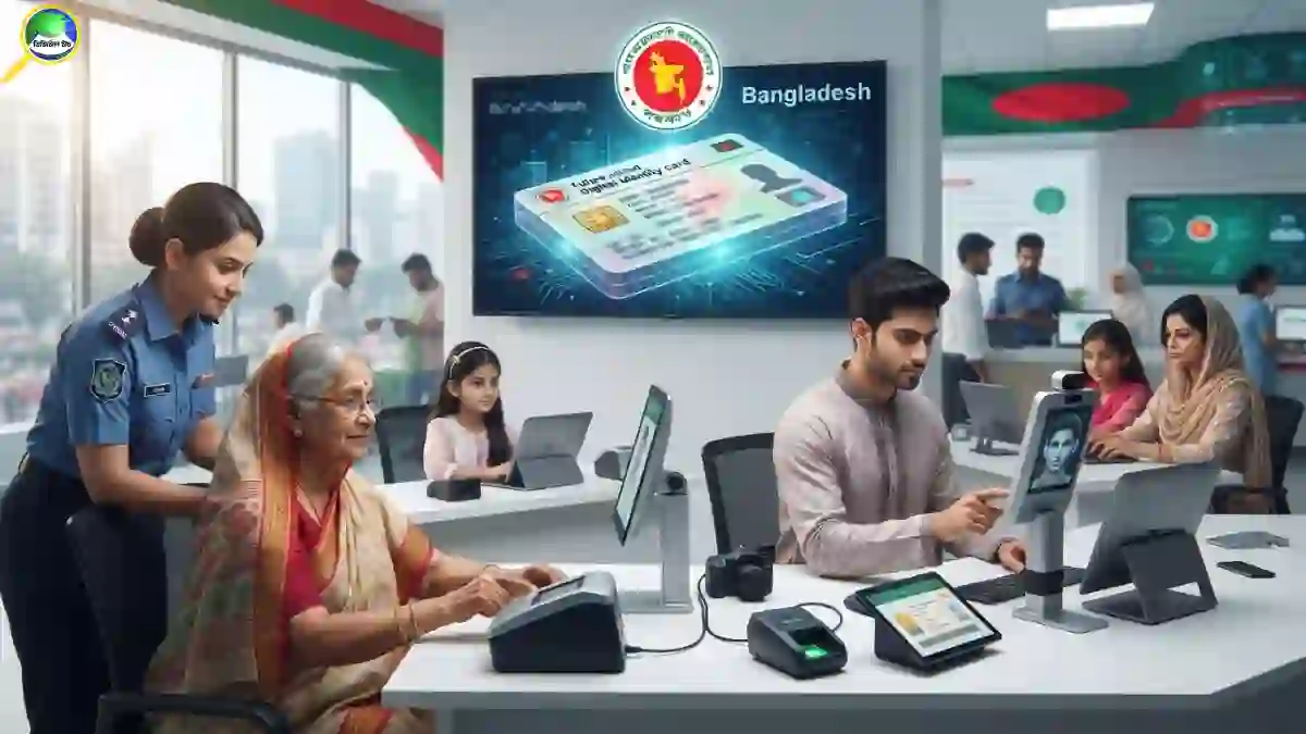 বাংলাদেশের নাগরিকদের জন্য নতুন এক-আইডি কার্ড ও ডিজিটাল পরিচয় ব্যবস্থার ধারণা