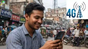বাংলাদেশে ফোর জি মোবাইল ইন্টারনেট ব্যবহারকারী ও টেলিকম নেটওয়ার্ক