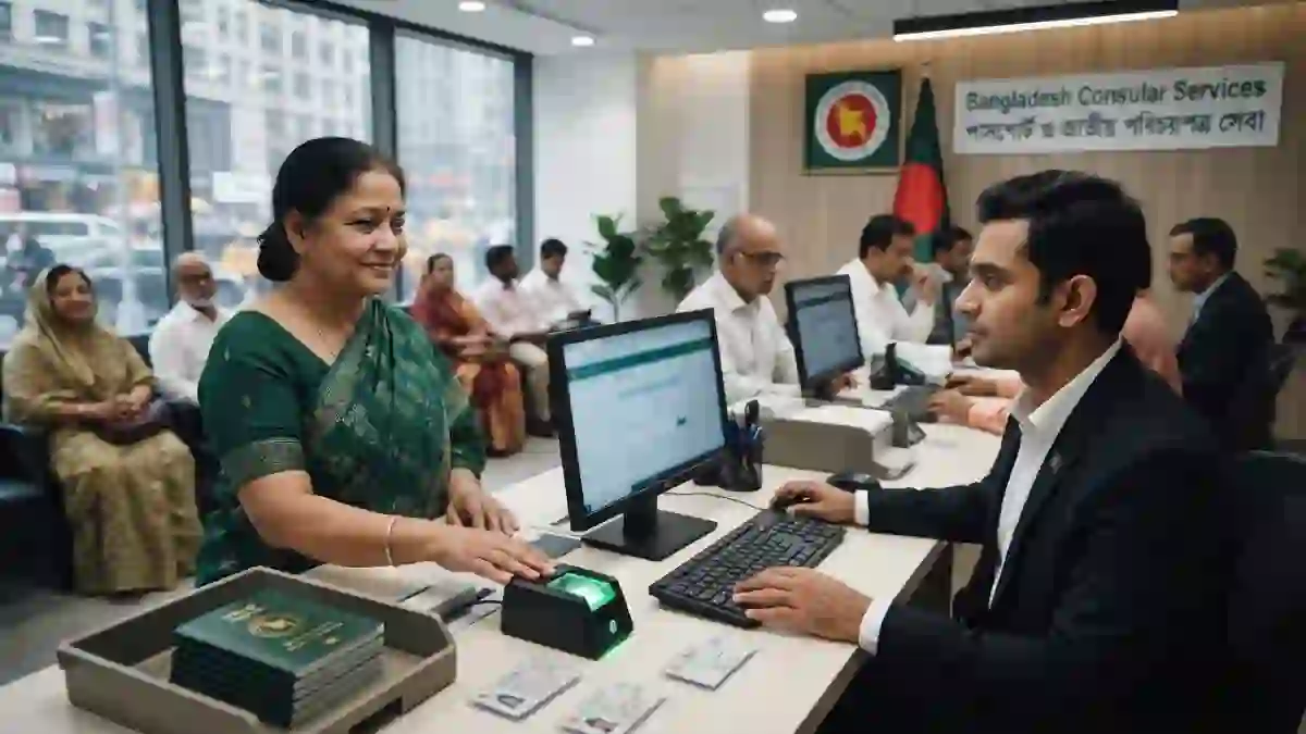 প্রবাসীদের পাসপোর্ট ও এনআইডি সেবা সহজ করতে সরকারের উদ্যোগ